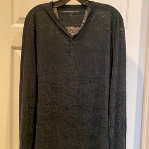 John Varvatos Burn Out Henley